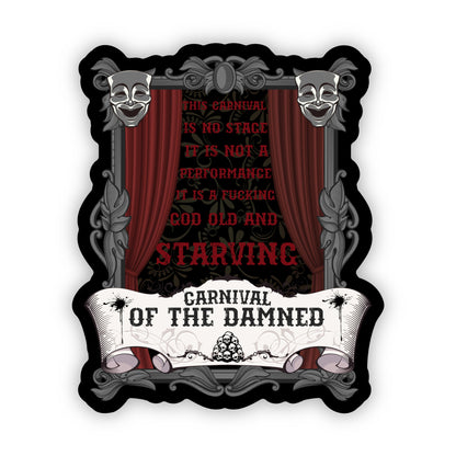 Carnival Stickers Multiple Options