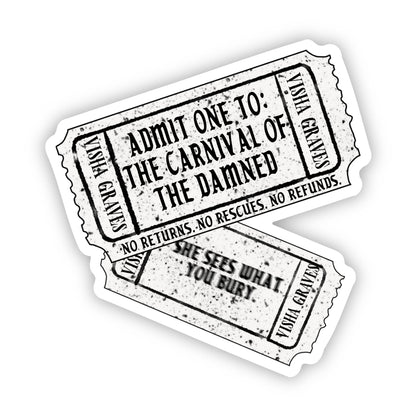 Carnival Stickers Multiple Options